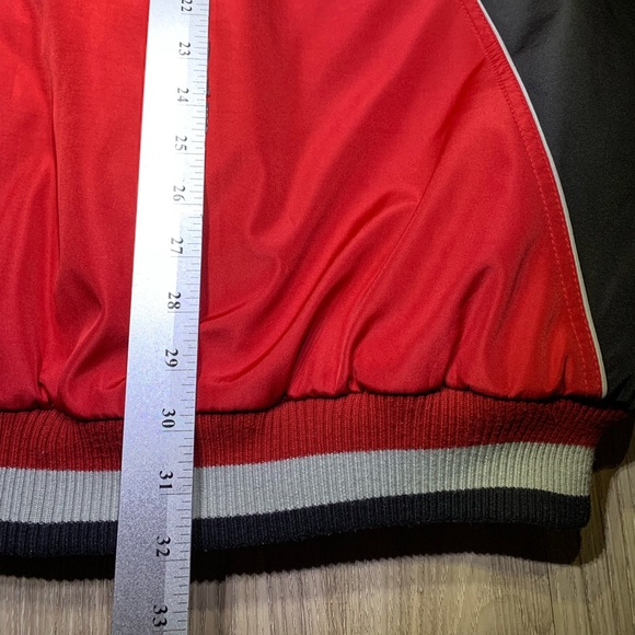 Sean John Jacket Red Black Y2K 49ers - Picture 7 of 7